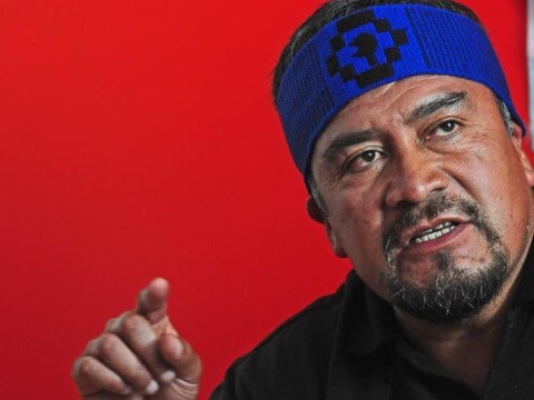Detienen en Chile a dirigente ind&iacute;gena H&eacute;ctor Llaitul