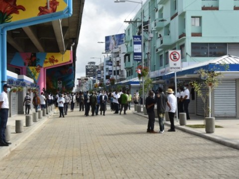 Concluyen trabajos de la intersecci&oacute;n Duarte con Par&iacute;s, en DN