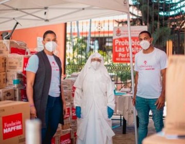 Entregan equipos de protecci&oacute;n a Hogar de Ancianos San Francisco de As&iacute;s