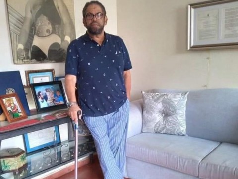 "El campe&oacute;n de la bolita del mundo" ya esta en su casa
