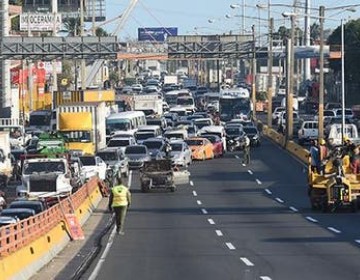 Anuncian cierre de carril en el elevado del Km 12 de la autopista Duarte