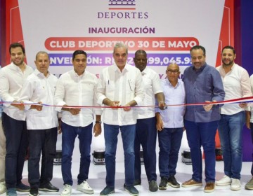 Presidente Abinader entrega el techado del Club Deportivo 30 de Mayo