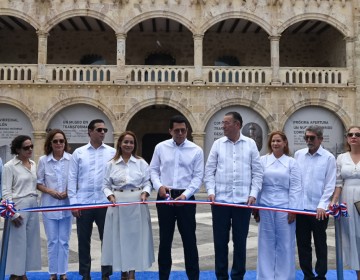  Ministerio de Turismo entrega remozado el Alc&aacute;zar de Col&oacute;n