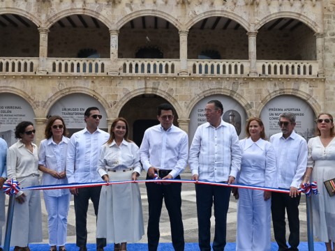  Ministerio de Turismo entrega remozado el Alc&aacute;zar de Col&oacute;n