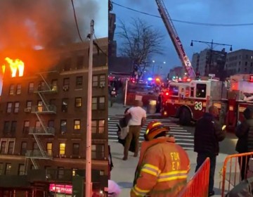 Cinco heridos en incendio frente a cl&iacute;nica del hospital Lebanon en El Bronx
