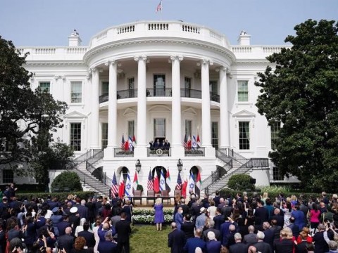 Israel firma con Emiratos y Bar&eacute;in los Acuerdos de Abraham en la Casa Blanca