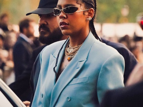 &Uacute;nica artista dominicana en acudir a la colecci&oacute;n de Pharrell y Louis Vuitton