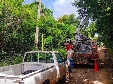 Proyecto de mejora de calidad del servicio el&eacute;ctrico en el distrito municipal La Cuaba