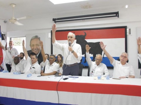 PRSD proclama a Luis Abinader como su candidato presidencial