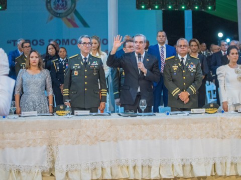 Presidente Abinader encabeza graduaci&oacute;n de la LXII promoci&oacute;n de cadetes de la Academia Militar Batalla de Las Carreras