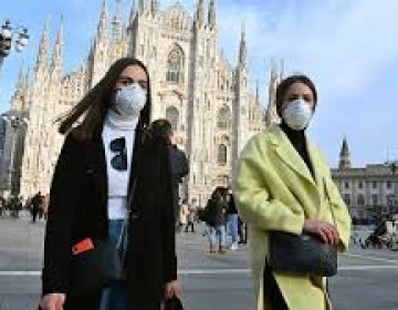 Italia tiene tercera parte de muertos por virus.