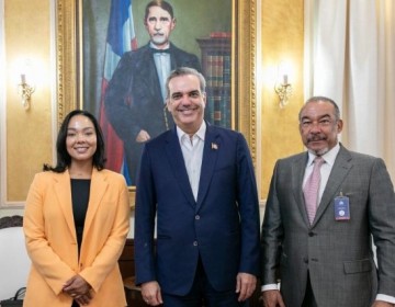Abinader recibi&oacute; a Laura Jim&eacute;nez, asesora senior en el Departamento de Estado de EEUUl