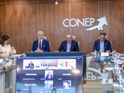 Luis Miguel De Camps destaca ante el CONEP la educaci&oacute;n como motor del desarrollo nacional