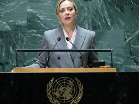 Meloni llama desde la tribuna de la ONU a una &acute;guerra&acute; contra el tr&aacute;fico de migrantes
