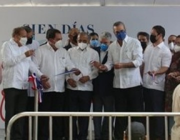 Presidente Abinader inaugura Centro de Atenci&oacute;n Primaria en Navarrete