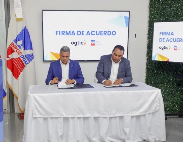 OGTIC e INPOSDOM firman acuerdo para instalaci&oacute;n de nuevos Puntos GOB sin costo de alquiler