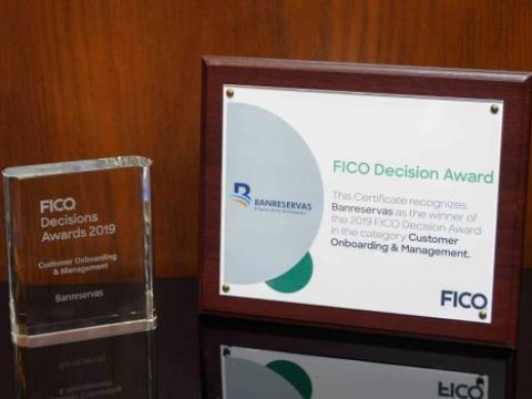 Banreservas gana premio FICO Decisions Awards 2019