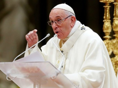 Papa Francisco  retransmite su misa privada para los afectados por el coronavirus