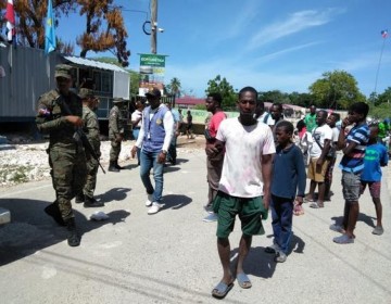 Militares refuerzan la frontera por Pedernales