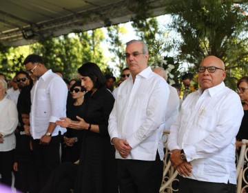 Presidente Abinader asiste a honras f&uacute;nebres de la gobernadora de Montecristi, Nelsy Cruz