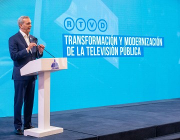 Presidente Abinader presenta la transformaci&oacute;n y modernizaci&oacute;n de la televisi&oacute;n p&uacute;blica, RTVD Canal 4