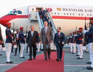 Llega al pa&iacute;s el Rey de Espa&ntilde;a, Felipe VI para su participaci&oacute;n en la XXVIII Cumbre Iberoamericana