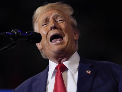 Trump lanza dardos contra Kamala Harris mientras ella hace historia como candidata dem&oacute;crata