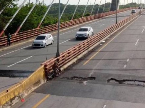 Anuncian reparaci&oacute;n del puente Mauricio B&aacute;ez en San Pedro de Macoris 