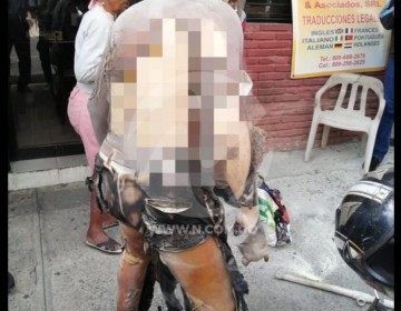 Hombre se prende fuego en el palacio judicial de Ciudad Nueva