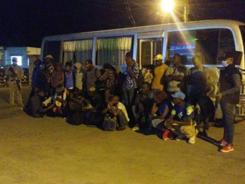 CESFronT detiene 26 haitianos ilegales que intentaron ingresar al pa&iacute;s