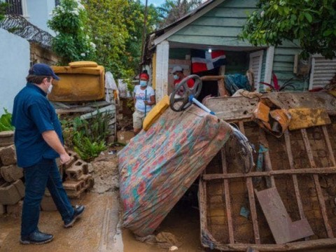 Gobierno va en auxilio de familias afectadas por lluvias