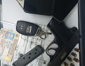 PN apresa cinco hombres por porte ilegal de arma de fuego