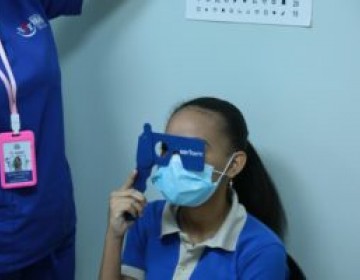 INABIE asiste a 118 estudiantes diagnosticados con malnutrici&oacute;n y entrega 257 lentes zona sur del pa&iacute;s