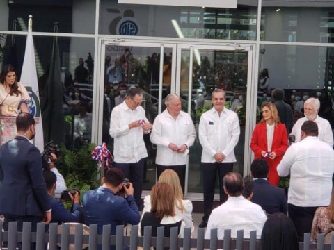 Presidente Abinader inaugura espacios Grupo SID
