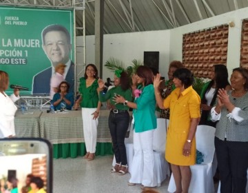 Fuerza del Pueblo deja instalada Secretar&iacute;a de La Mujer en SDE