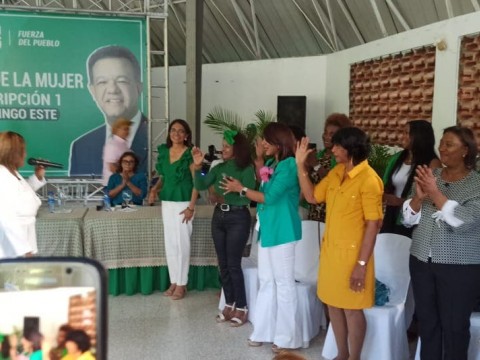 Fuerza del Pueblo deja instalada Secretar&iacute;a de La Mujer en SDE
