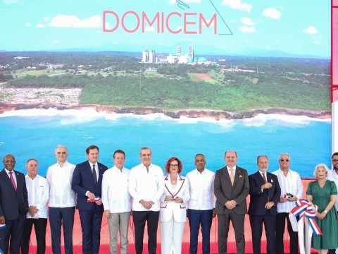 Domicem inaugura segunda l&iacute;nea de producci&oacute;n de cemento  