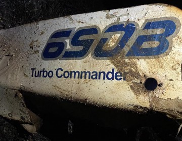 Se accidenta aeronave que realizaba vuelo irregular, dos ocupantes murieron al instante