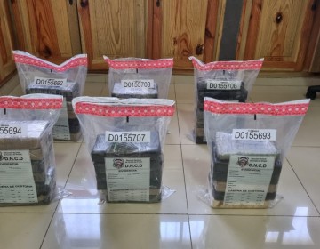 DNCD INCAUTA 37 PAQUETES PRESUMIBLEMENTE COCA&Iacute;NA&nbsp;EN PUERTO DE HAINA