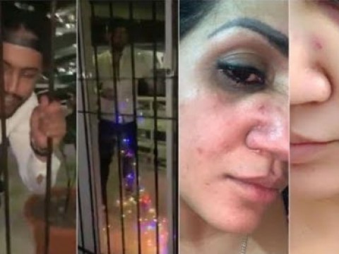 Polic&iacute;a apresa hombre figura en video destrozando adornos navide&ntilde;os y otros objetos en galer&iacute;a de vivienda de su expareja