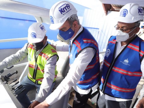 Presidente Abinader da primer picazo para extensi&oacute;n MetroSD hasta Los Alcarrizos