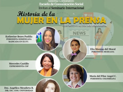 Universidad Tecnol&oacute;gica de Santiago (UTESA) celebrar&aacute; seminario virtual internacional  &ldquo;Historia de la Mujer en la Prensa&rdquo;