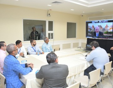 Senado de New York y Senado de Rep&uacute;blica Dominicana intercambian conocimientos de inform&aacute;tica