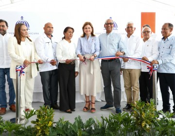 Gobierno inaugura obras reclamadas por d&eacute;cadas en S&aacute;nchez Ram&iacute;rez.