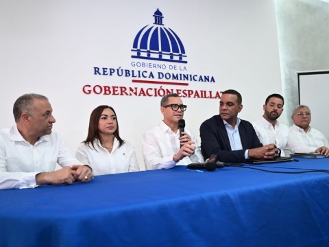 Eddy Olivares, ministro de Trabajo lidera mesa de trabajo Gobierno en las Provincias, en Espaillat