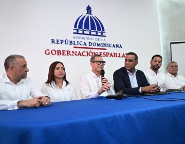 Eddy Olivares, ministro de Trabajo lidera mesa de trabajo Gobierno en las Provincias, en Espaillat