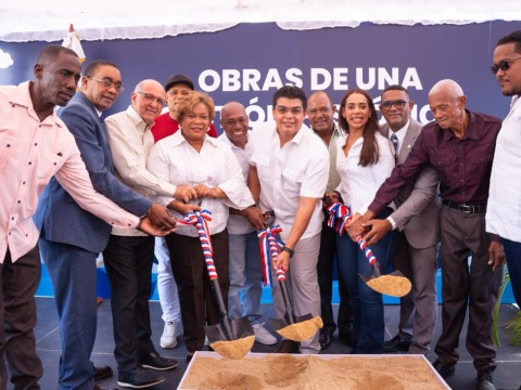 Caasd deja iniciados trabajos de saneamiento ca&ntilde;ada Boronota, en Santo Domingo Norte