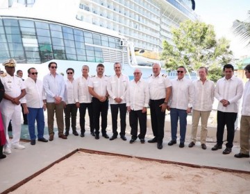 Abinader inaugura terminal de cruceros en La Romana