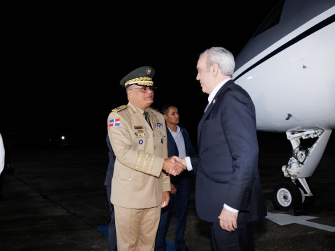 Presidente Abinader regresa al pa&iacute;s tras exitosa participaci&oacute;n en Conferencia Internacional de Energ&iacute;a en Guyana
