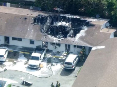 Dos muertos y cuatro hospitalizados por ca&iacute;da de helic&oacute;ptero sobre un edificio en Florida